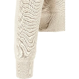 White Cotton Sweatshirt