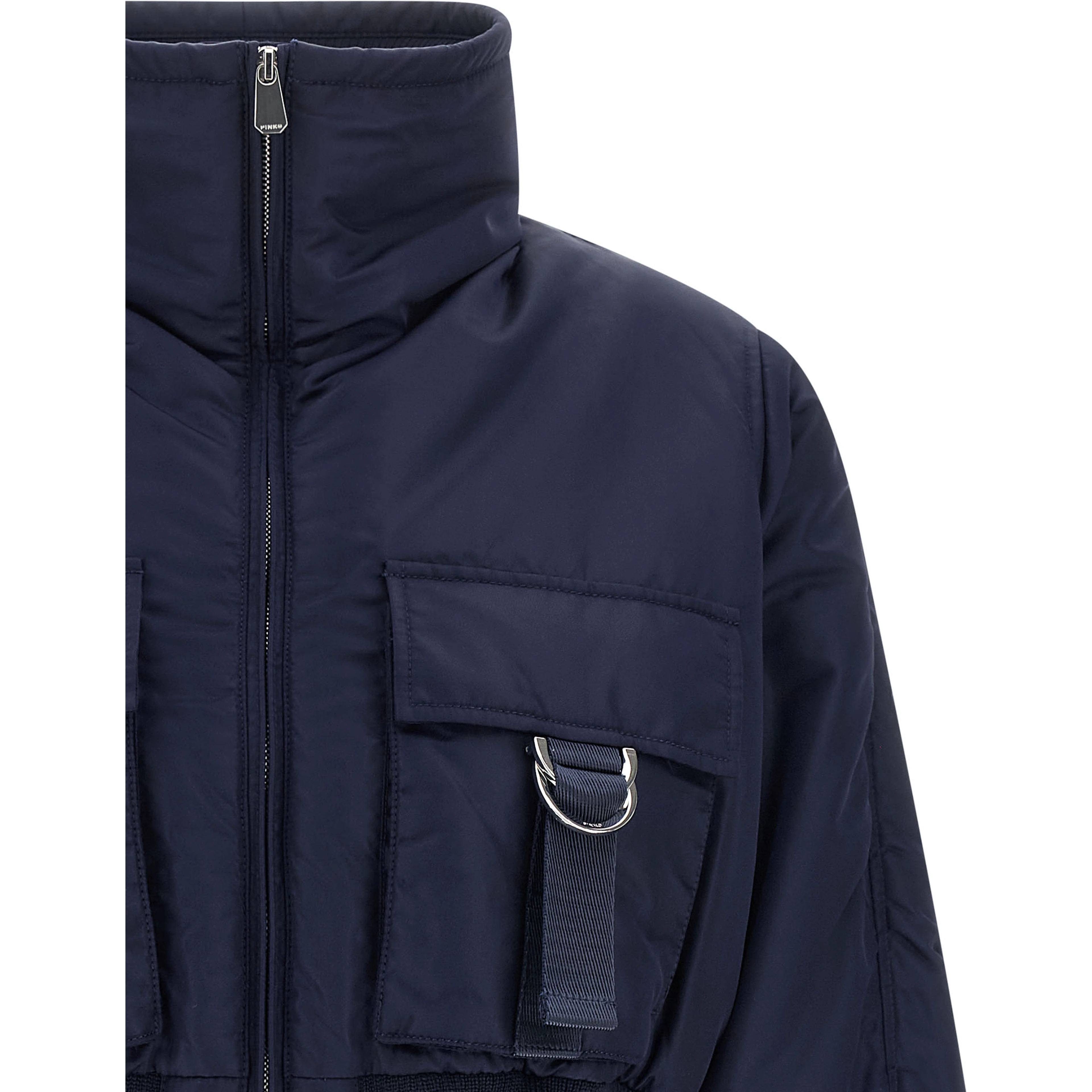 Blue Polyamide Bomber