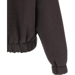 Brown Viscose Sweatshirt