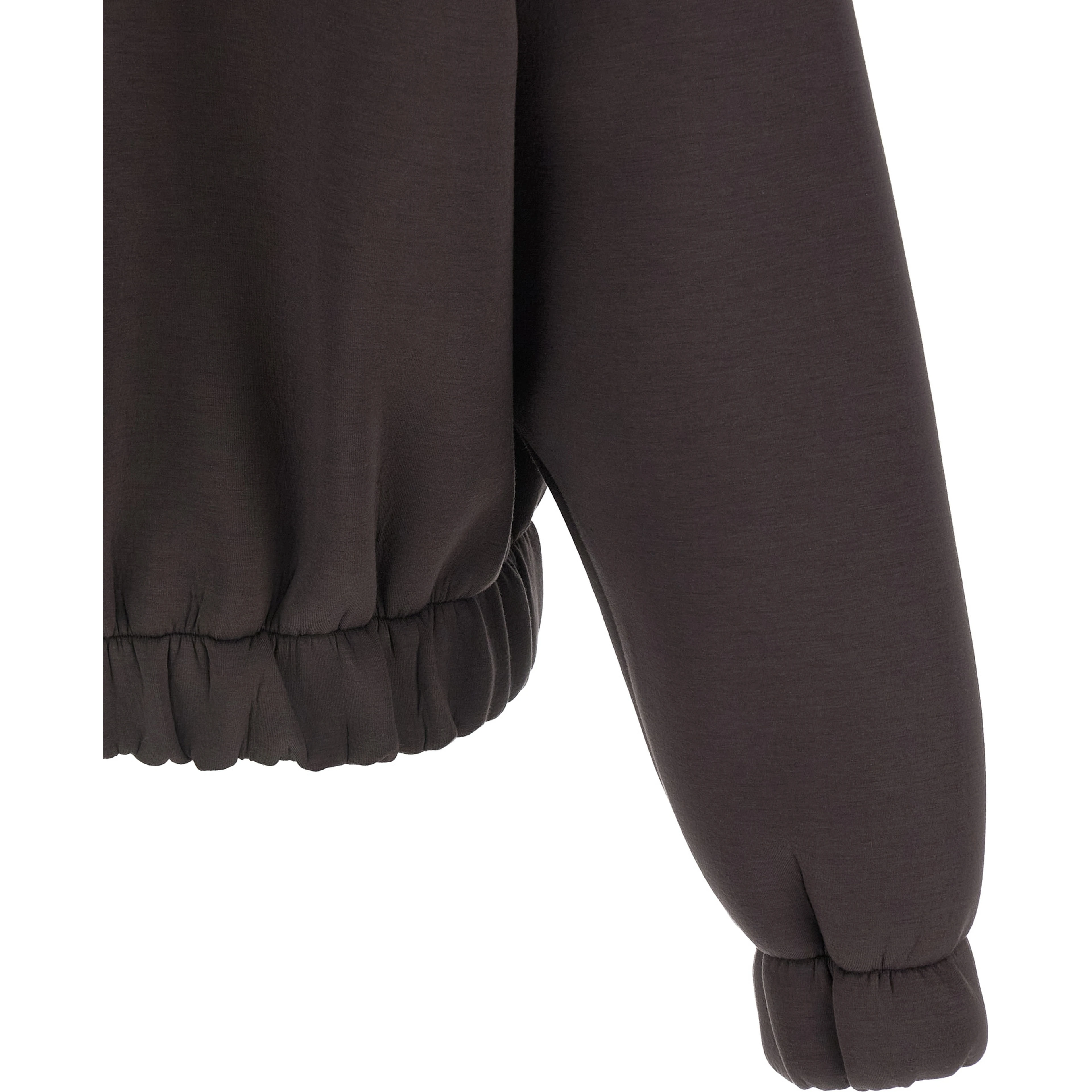 Brown Viscose Sweatshirt