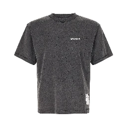 Gray Cotton T-Shirt