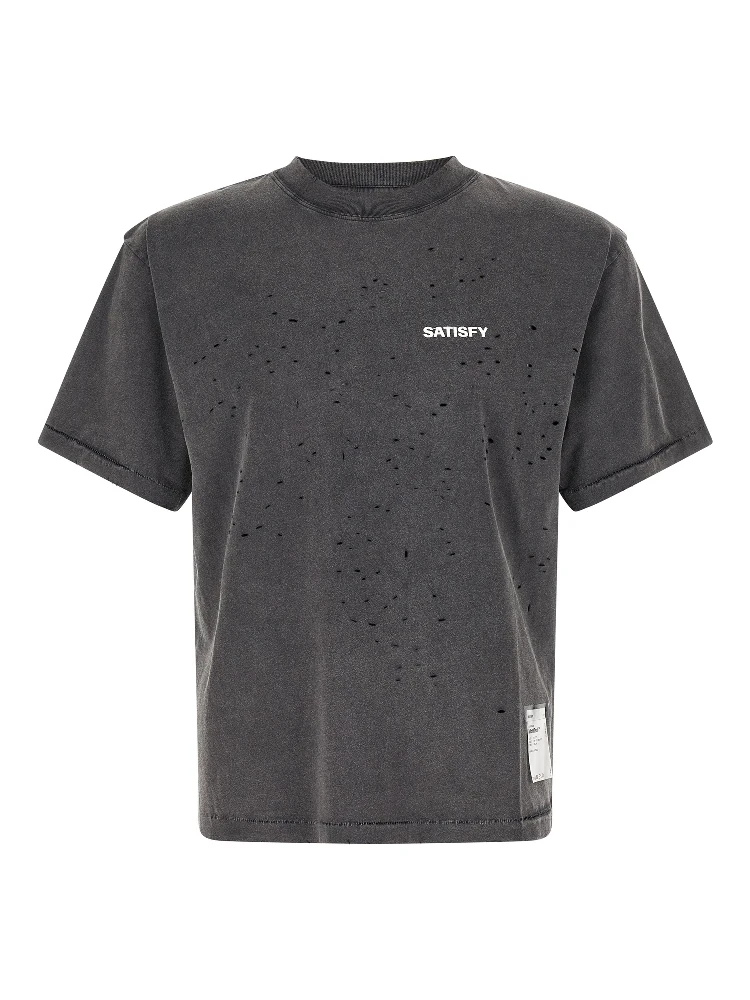 Gray Cotton T-Shirt