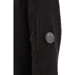 Black Cotton Sweatshirt
