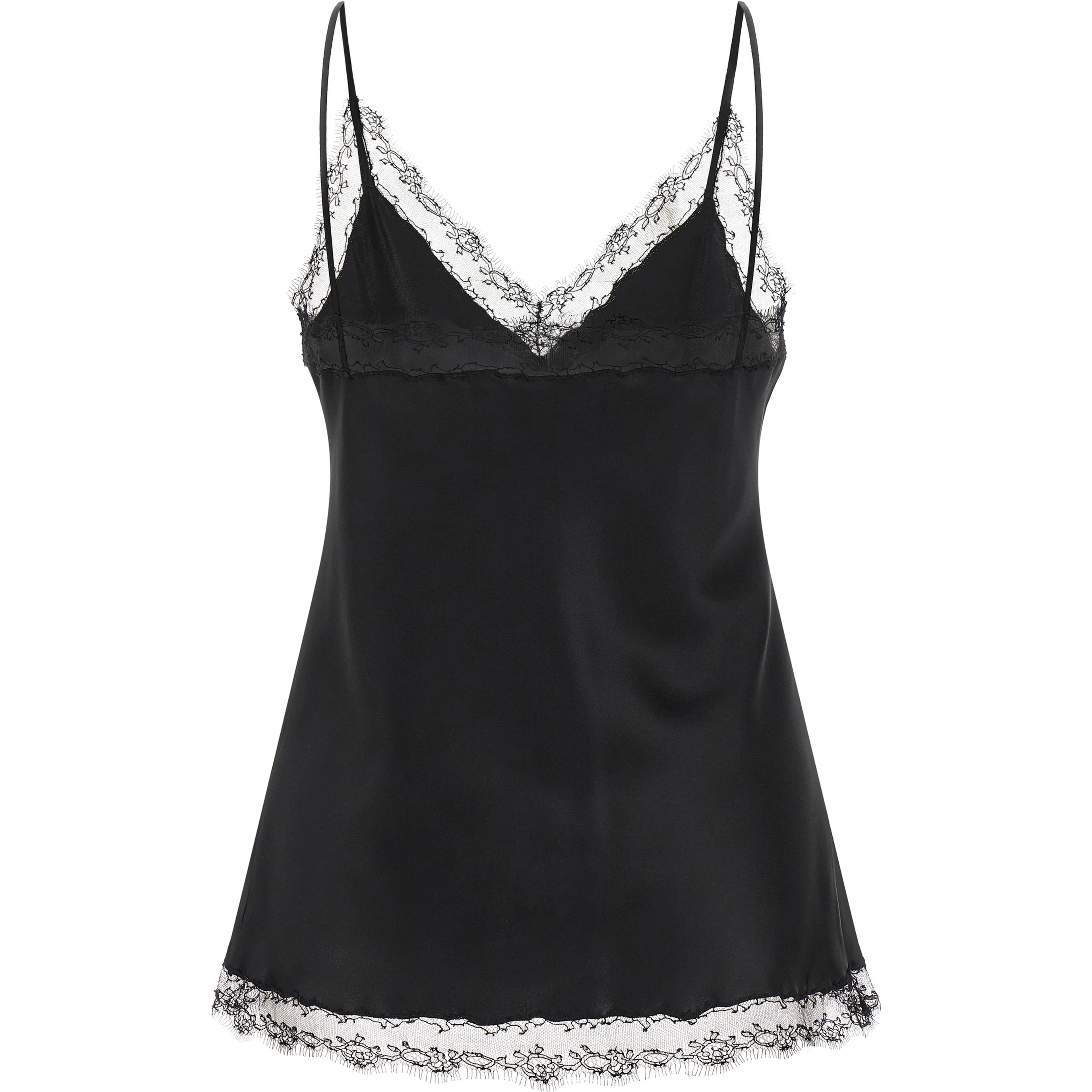 Black Silk Lingerie