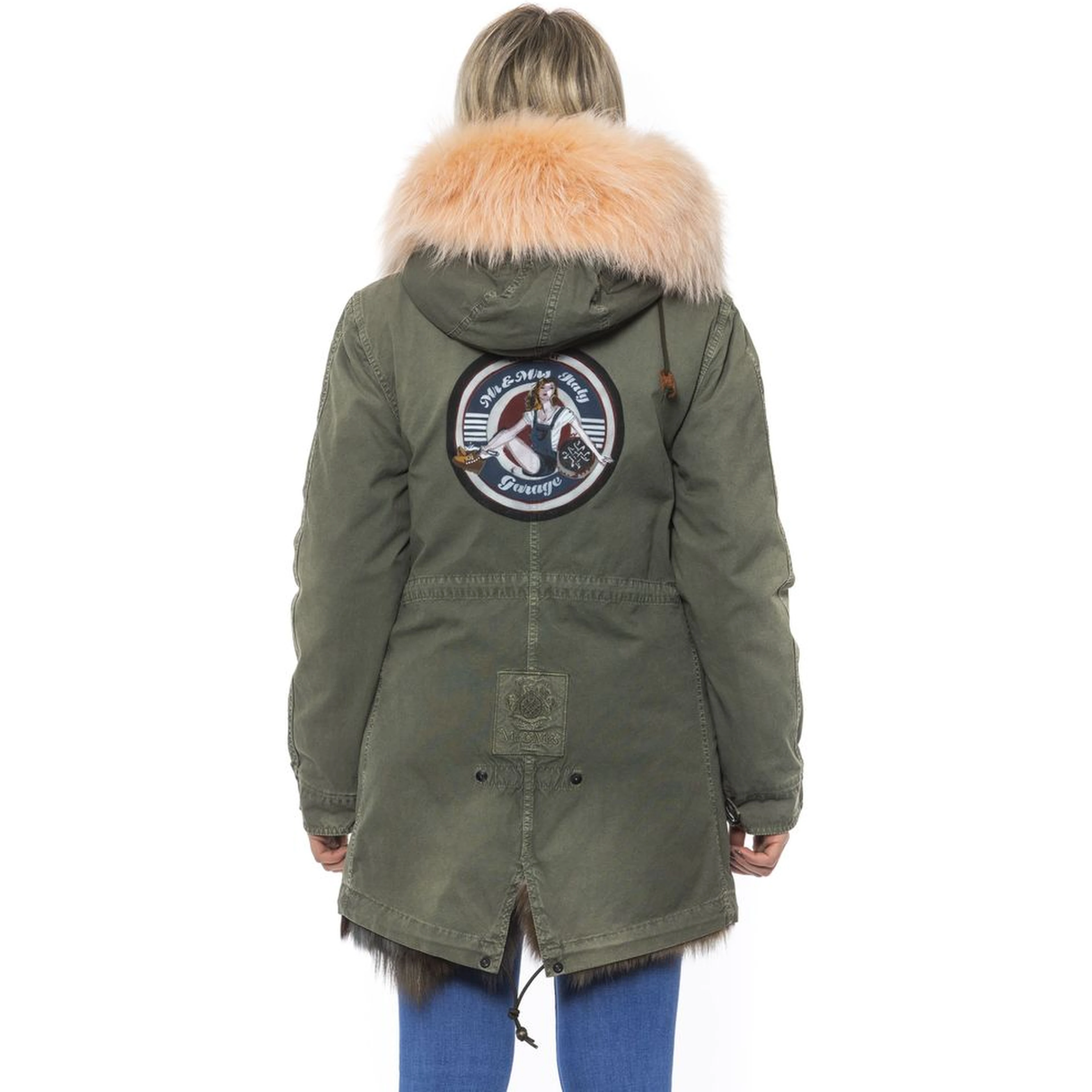 Green Cotton Women Jacket
