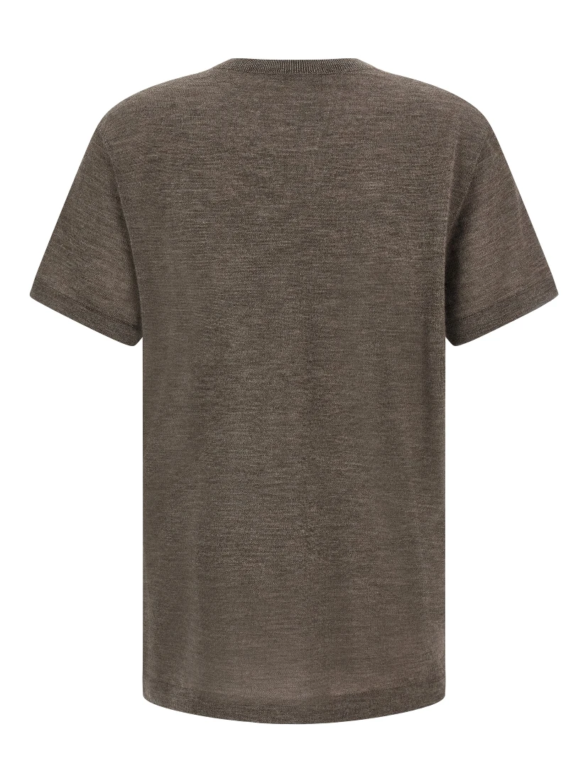 Brown Cashmere Blouse