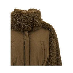 Bicolor Virgin Wool Bomber