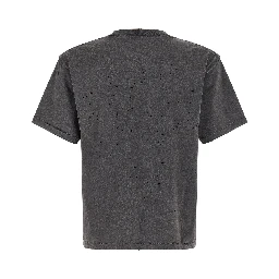 Gray Cotton T-Shirt