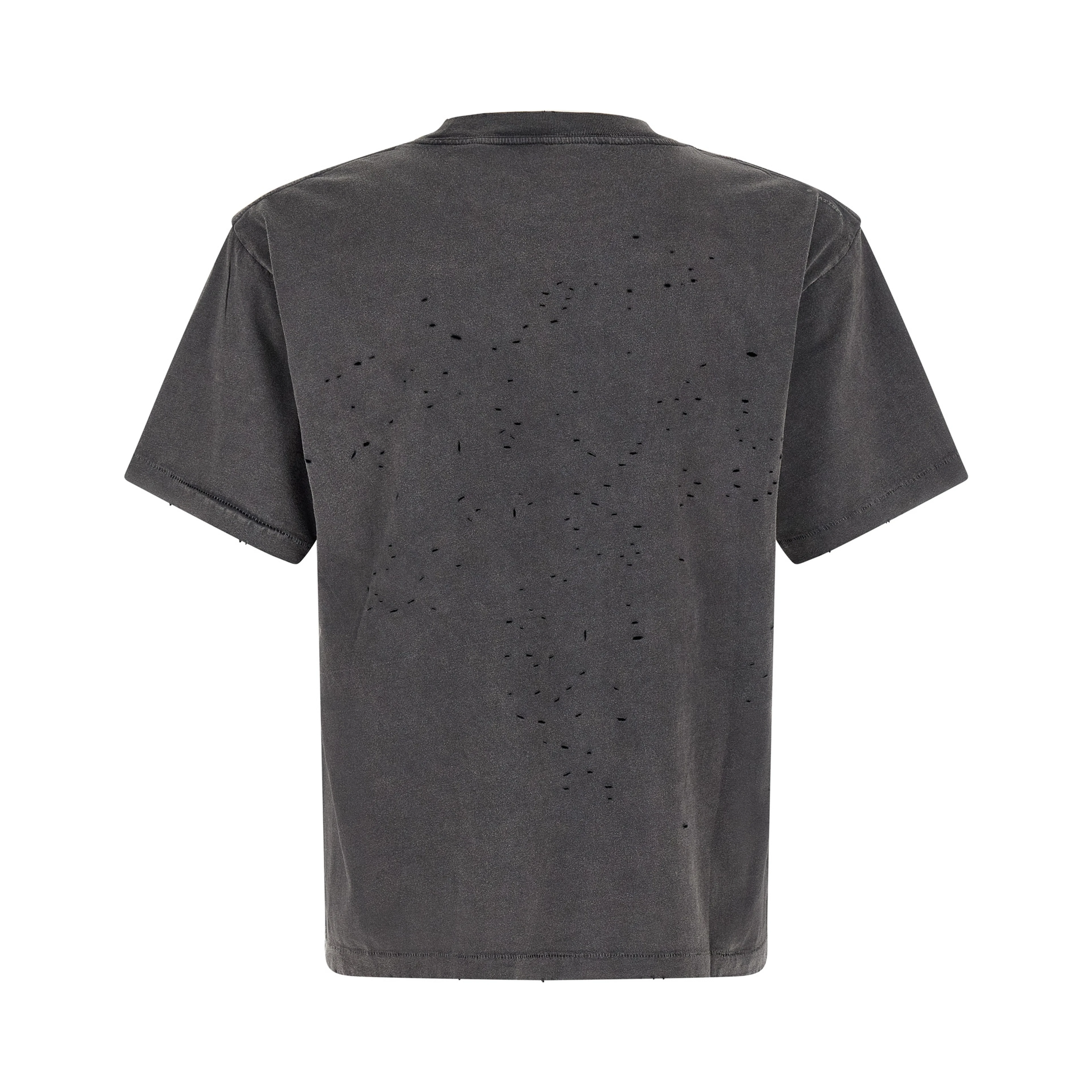 Gray Cotton T-Shirt