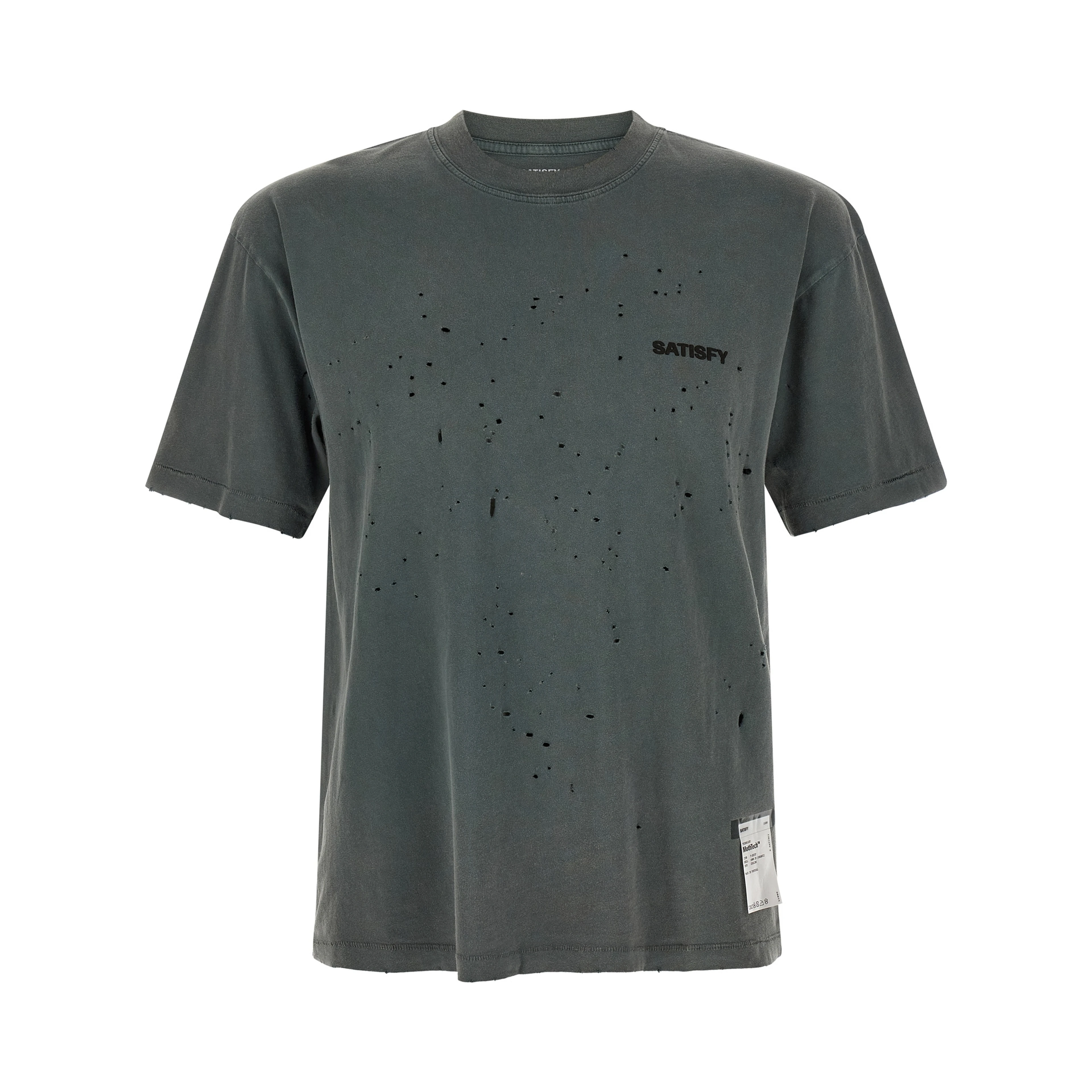 Gray Cotton T-Shirt