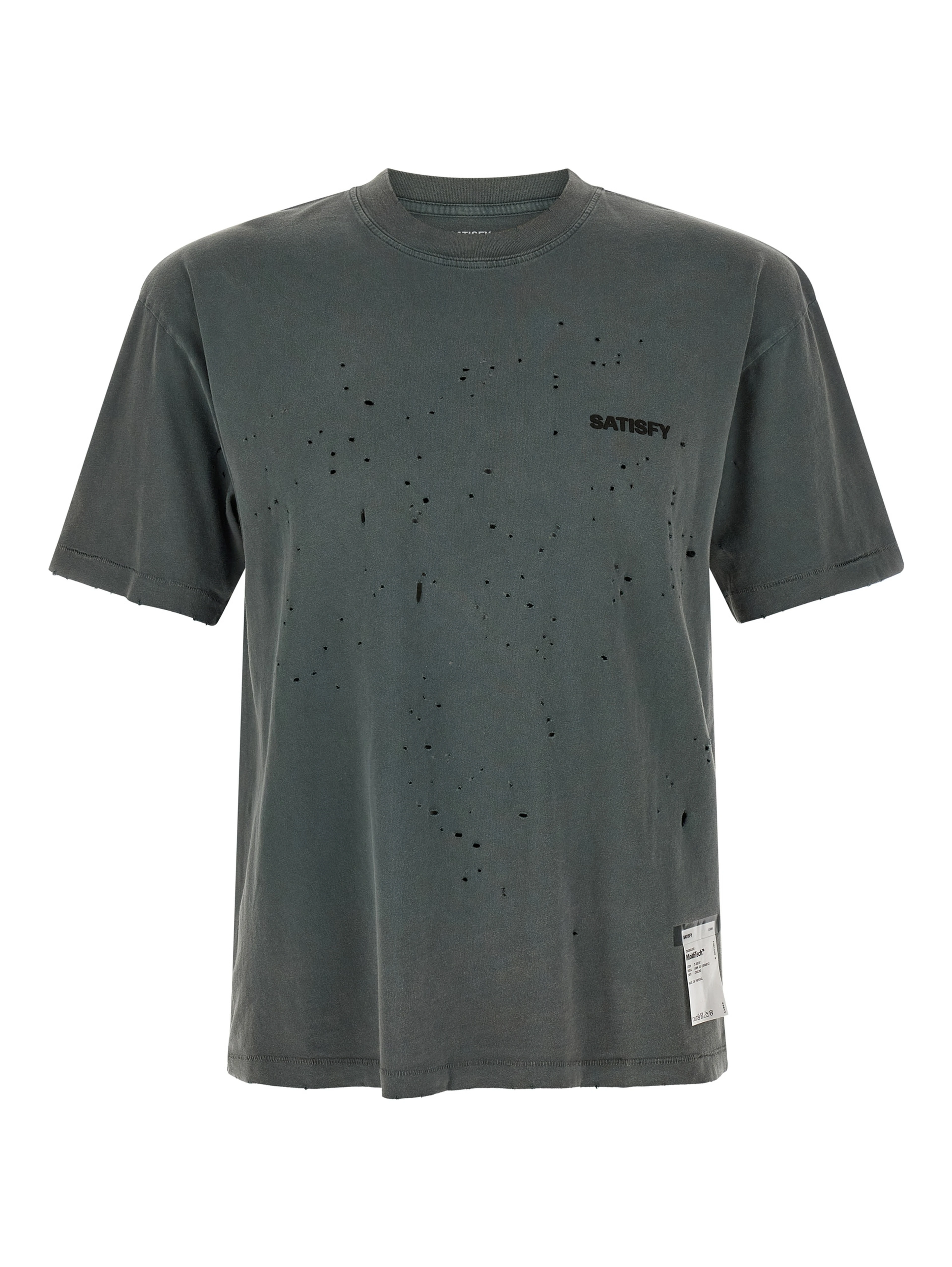 Gray Cotton T-Shirt