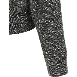 Gray Cashmere Cardigan