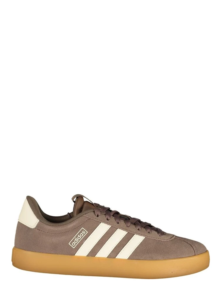 Brown Polyester Athletic Sneakers
