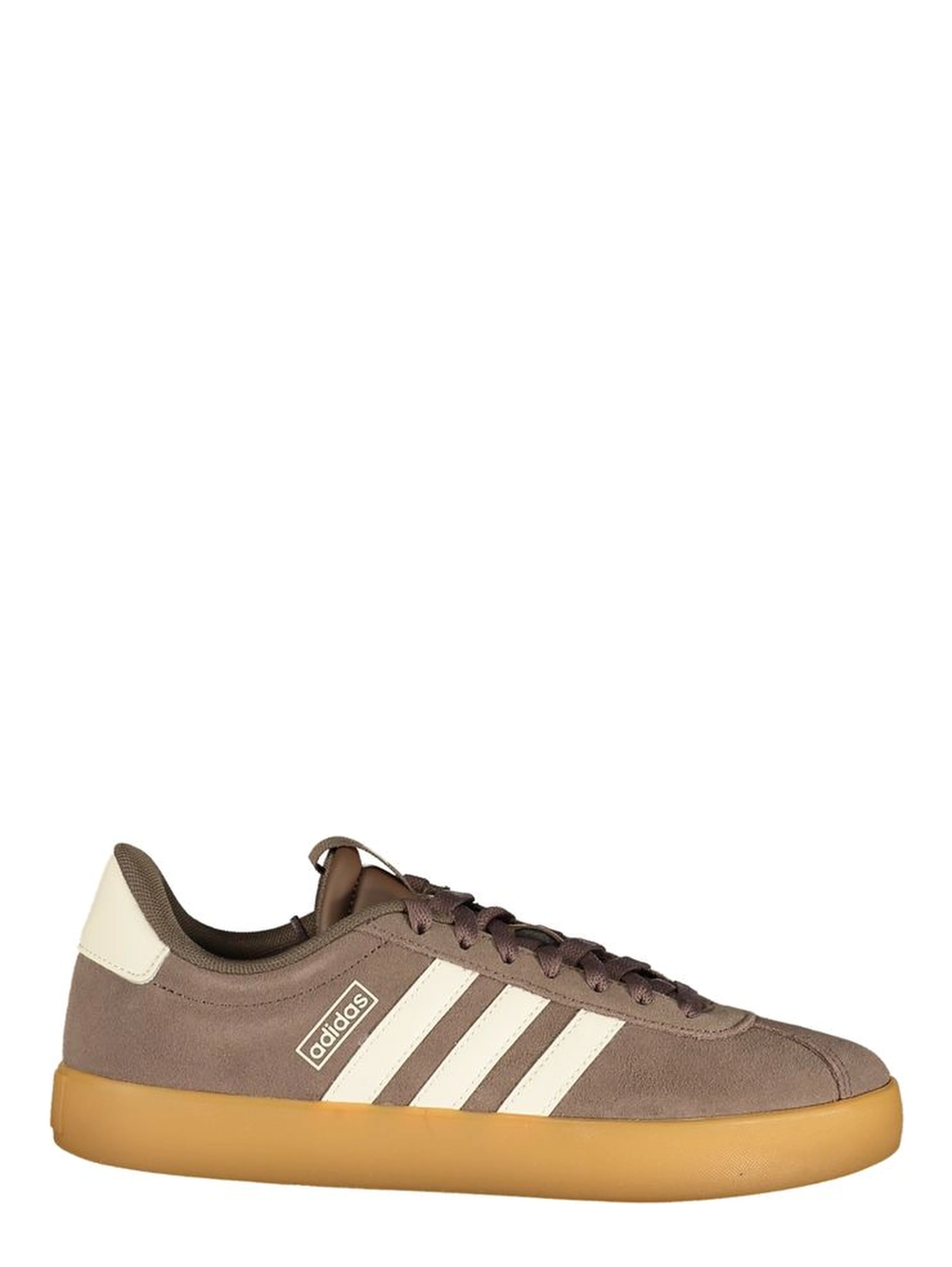 Brown Polyester Athletic Sneakers