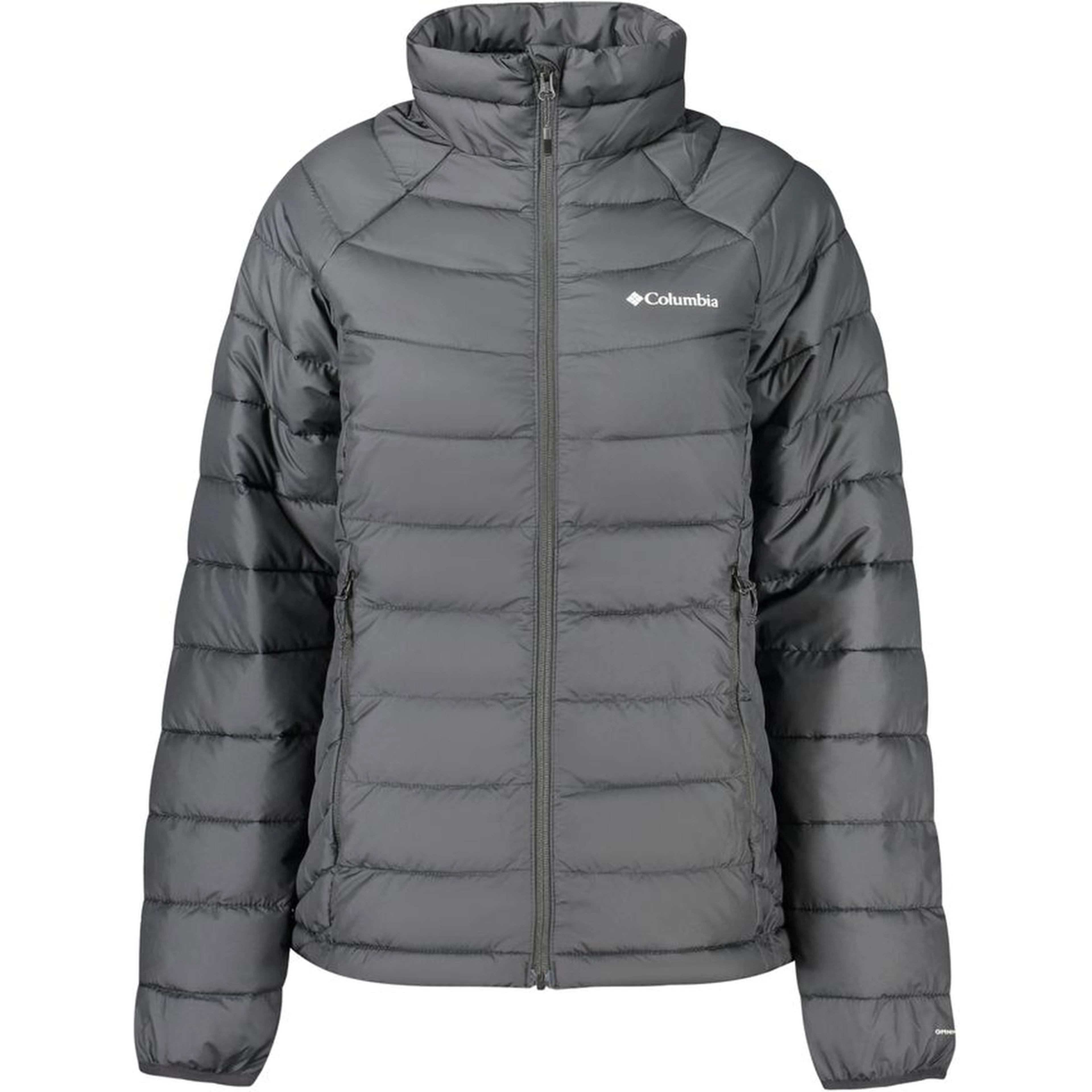 Black Polyester Full-Length Jacket