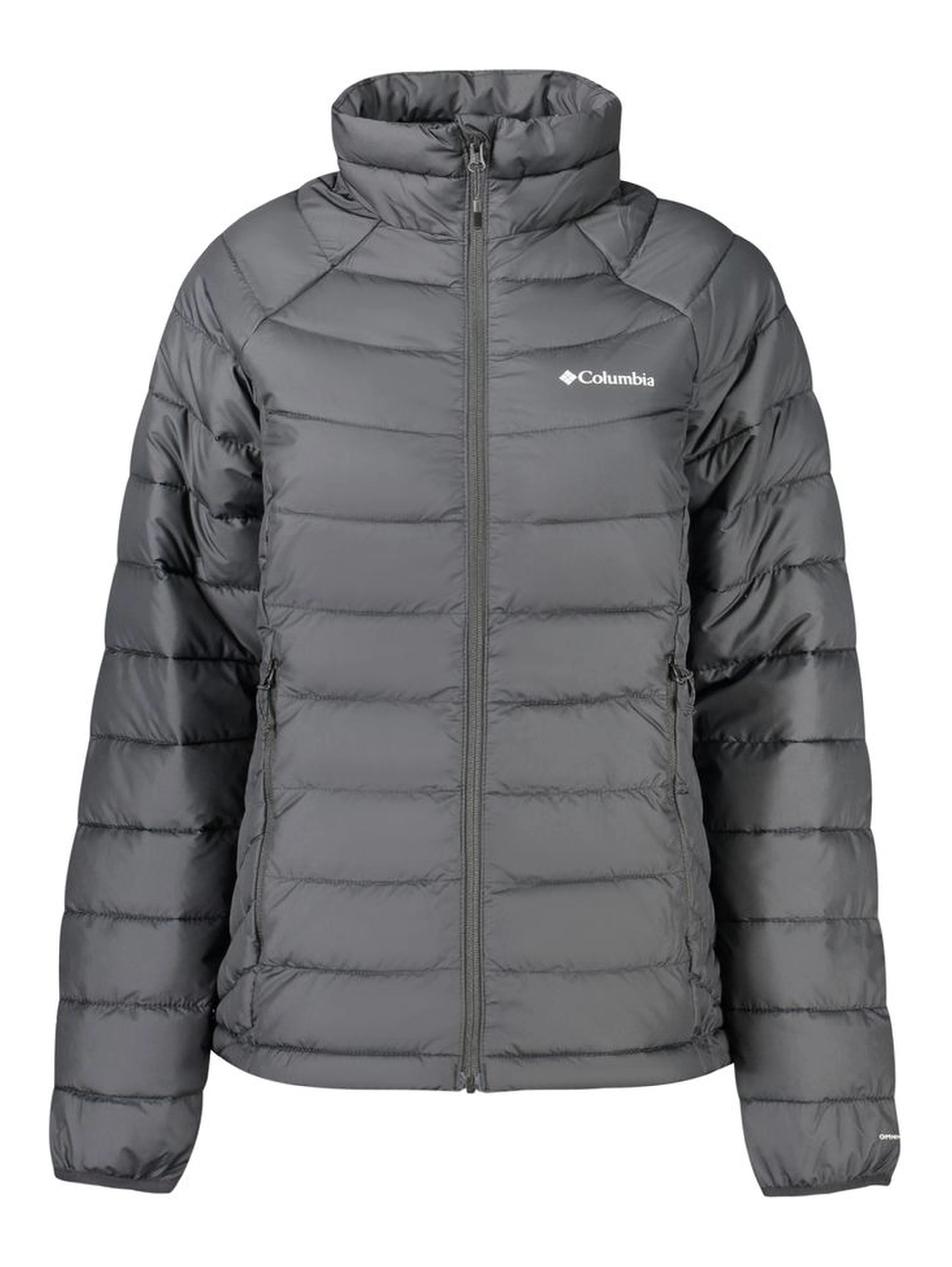 Black Polyester Full-Length Jacket