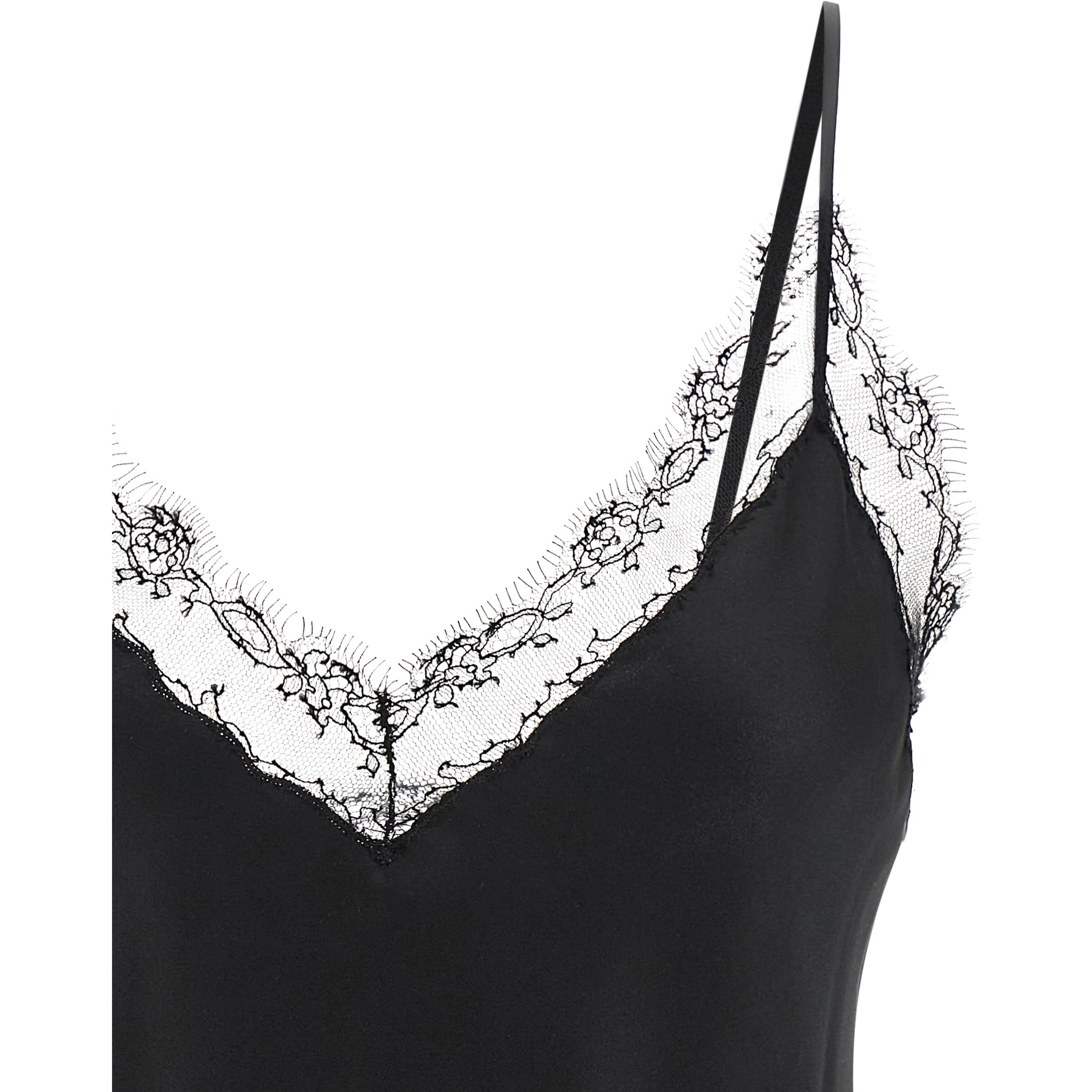 Black Silk Lingerie