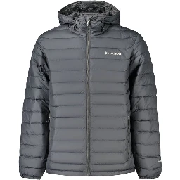 Black Polyester Shell Jacket