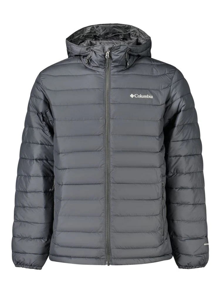 Black Polyester Shell Jacket
