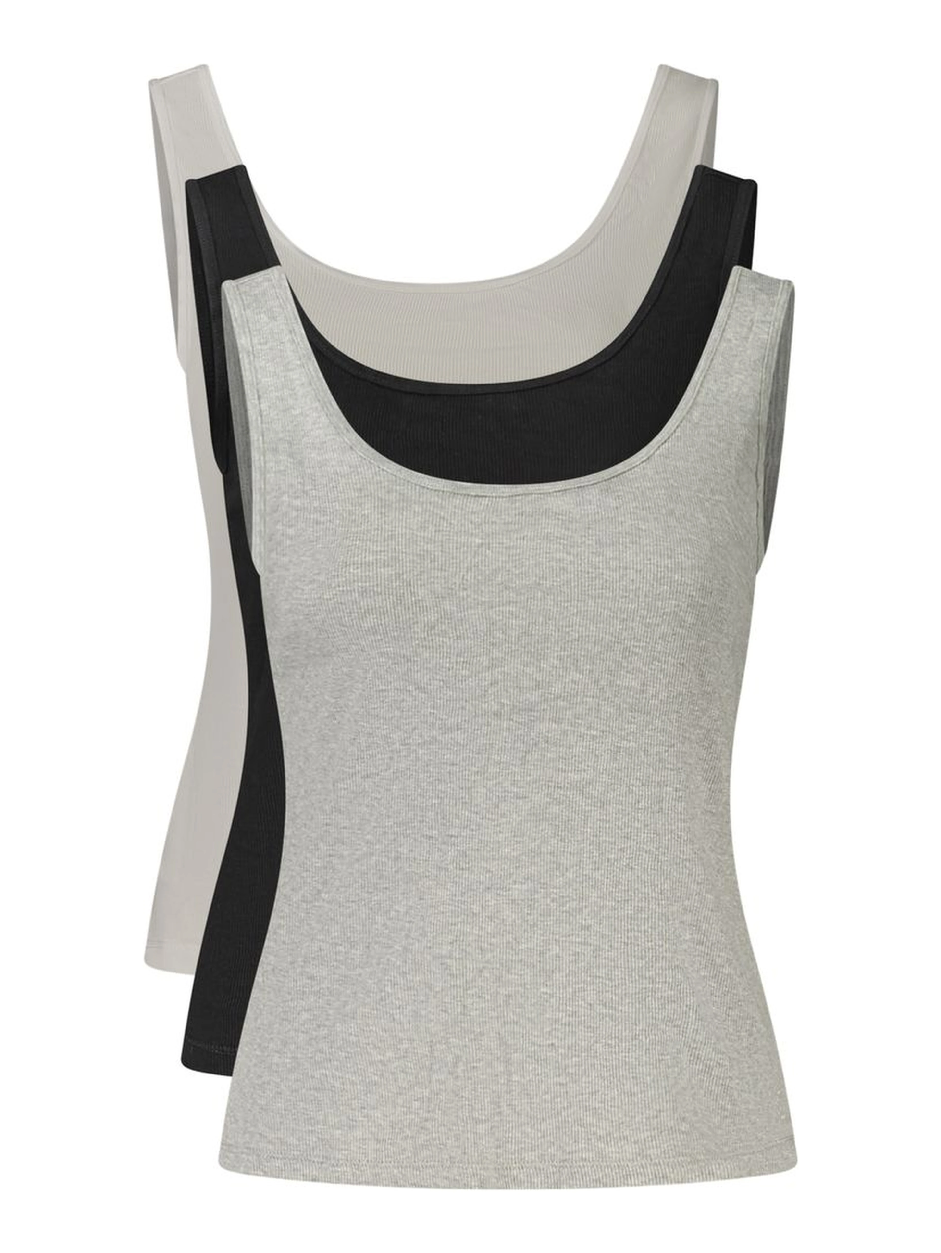 Black Cotton Tank Tops