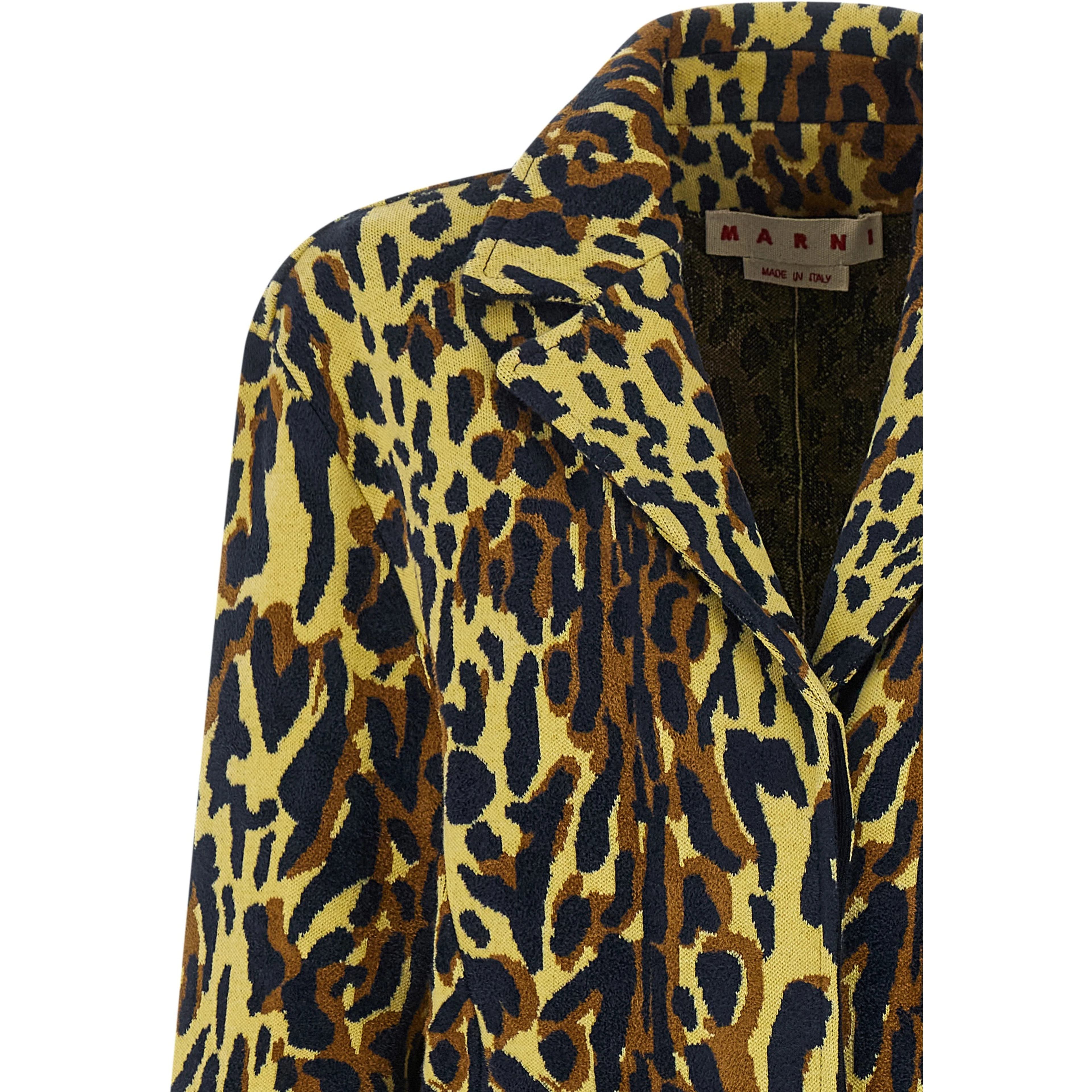 Multicolor Virgin Wool Coat