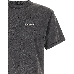 Gray Cotton T-Shirt