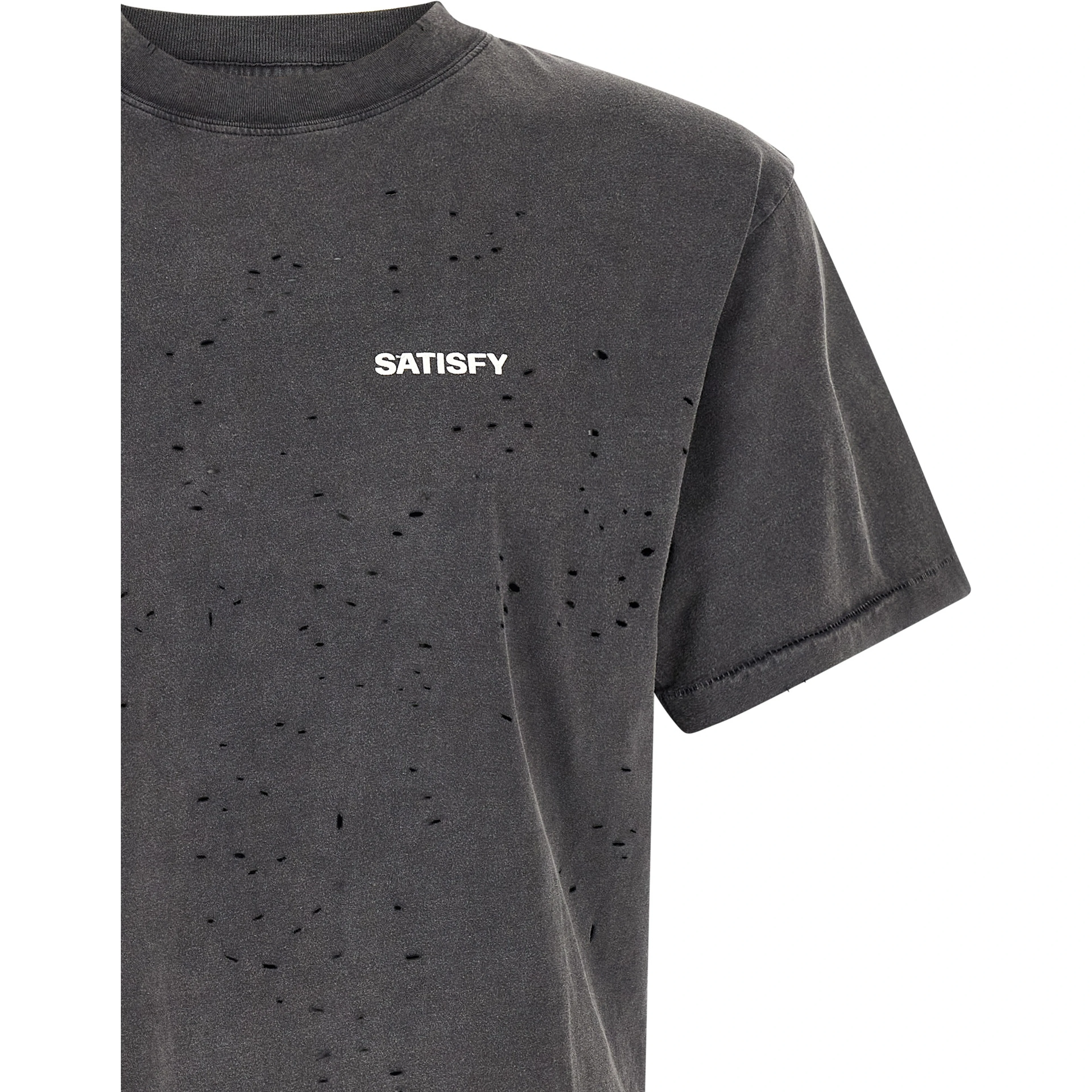 Gray Cotton T-Shirt