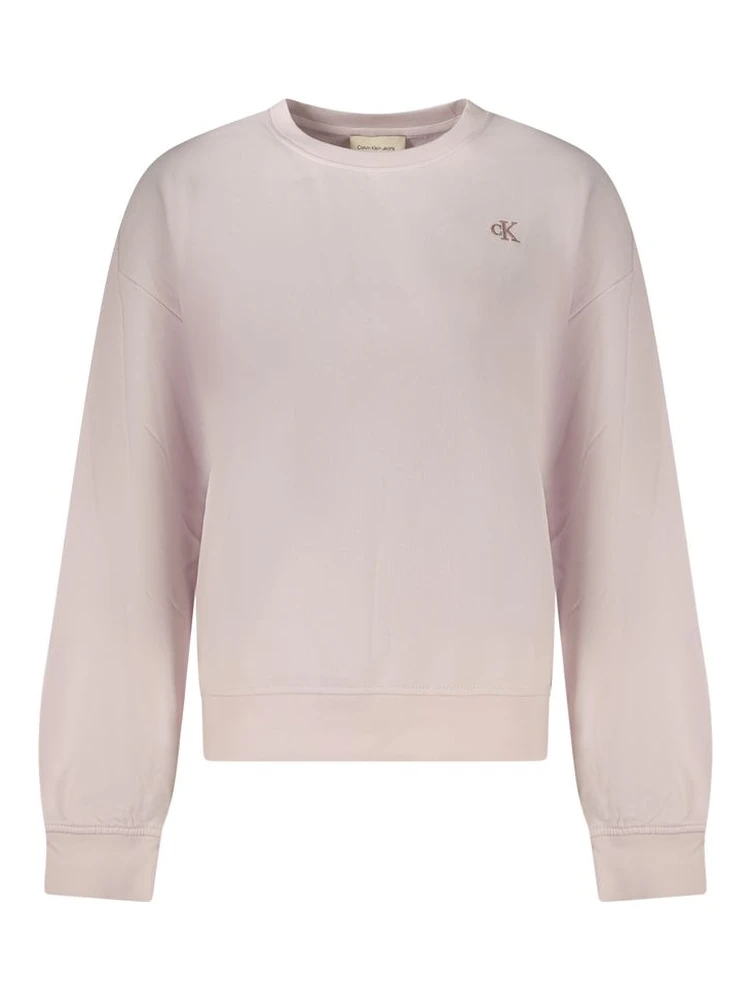 Pink Cotton Sweatshirt