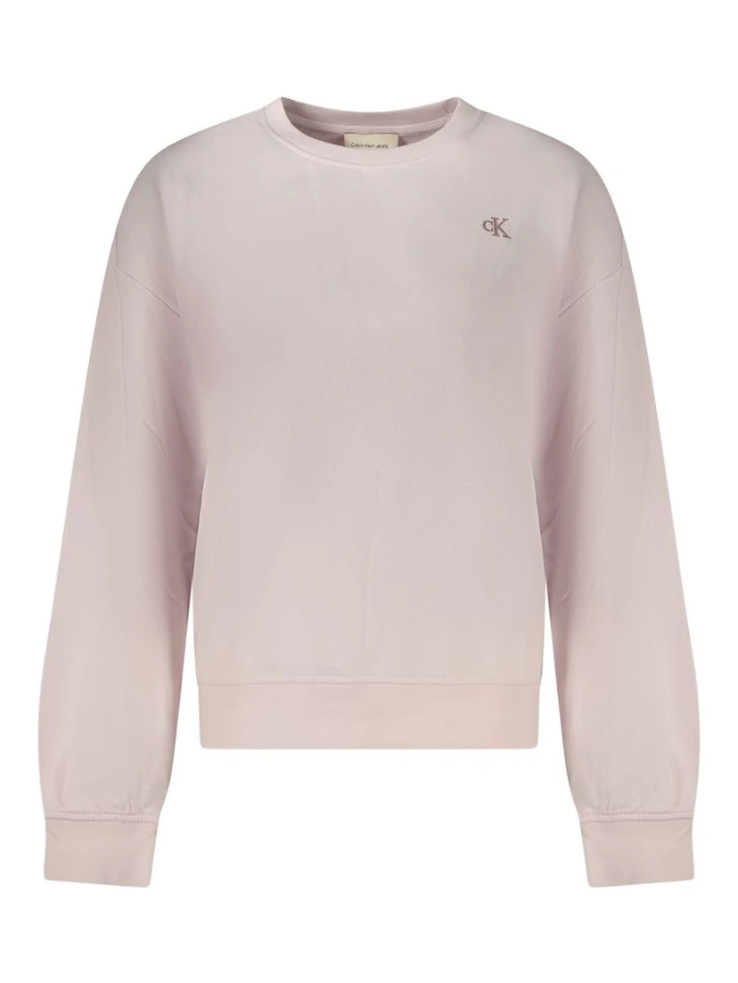 Pink Cotton Sweatshirt