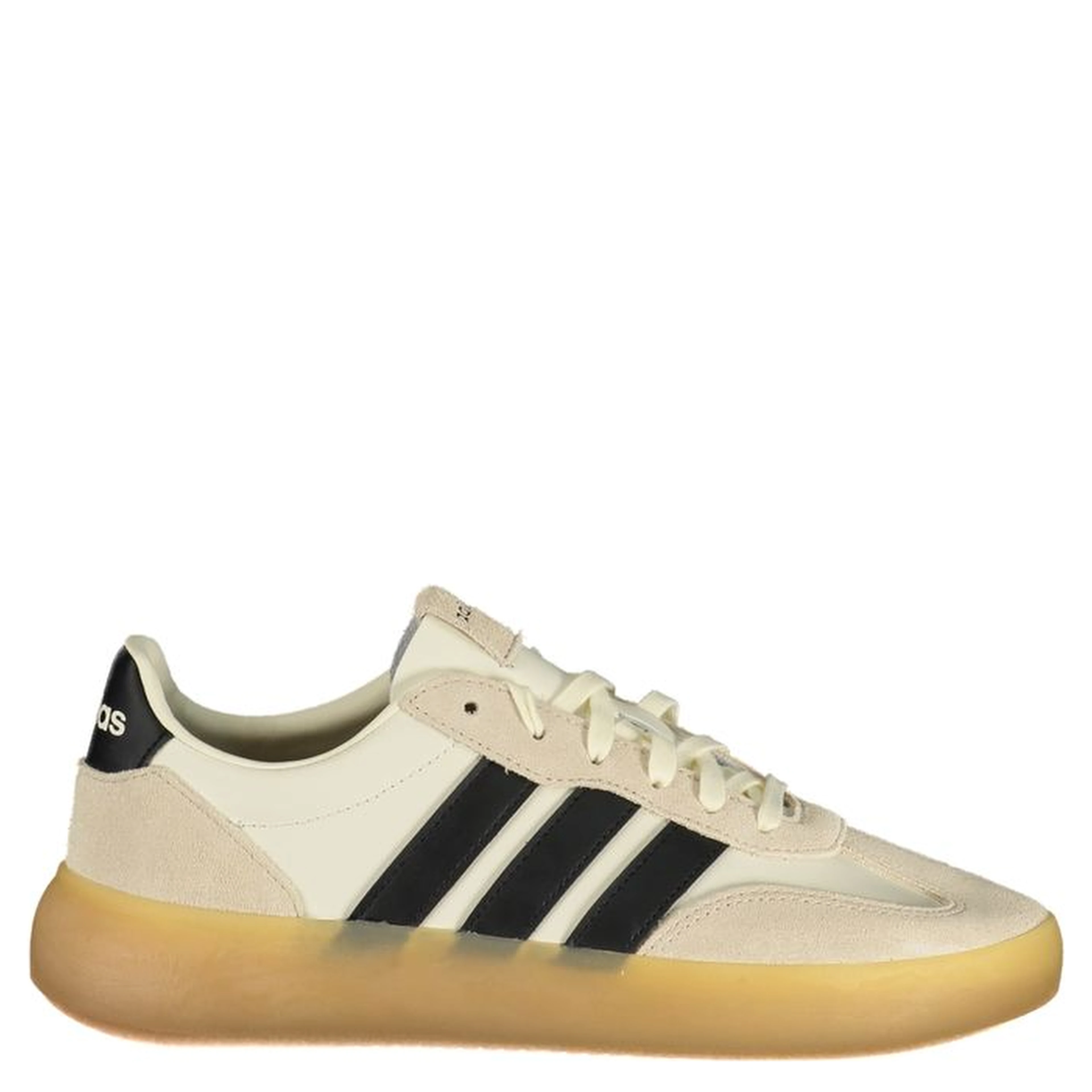 White Polyester Athletic Sneakers