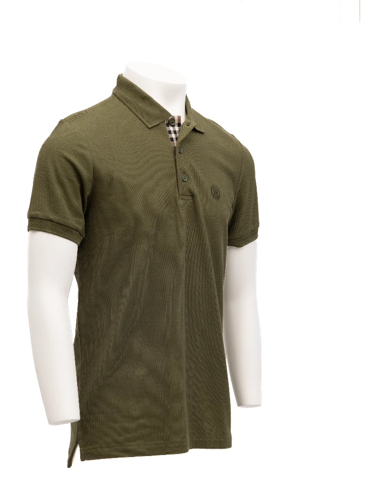 Olive Cotton Polo Shirt alternative