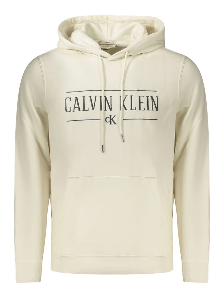 White Cotton Men's Sweatshirt