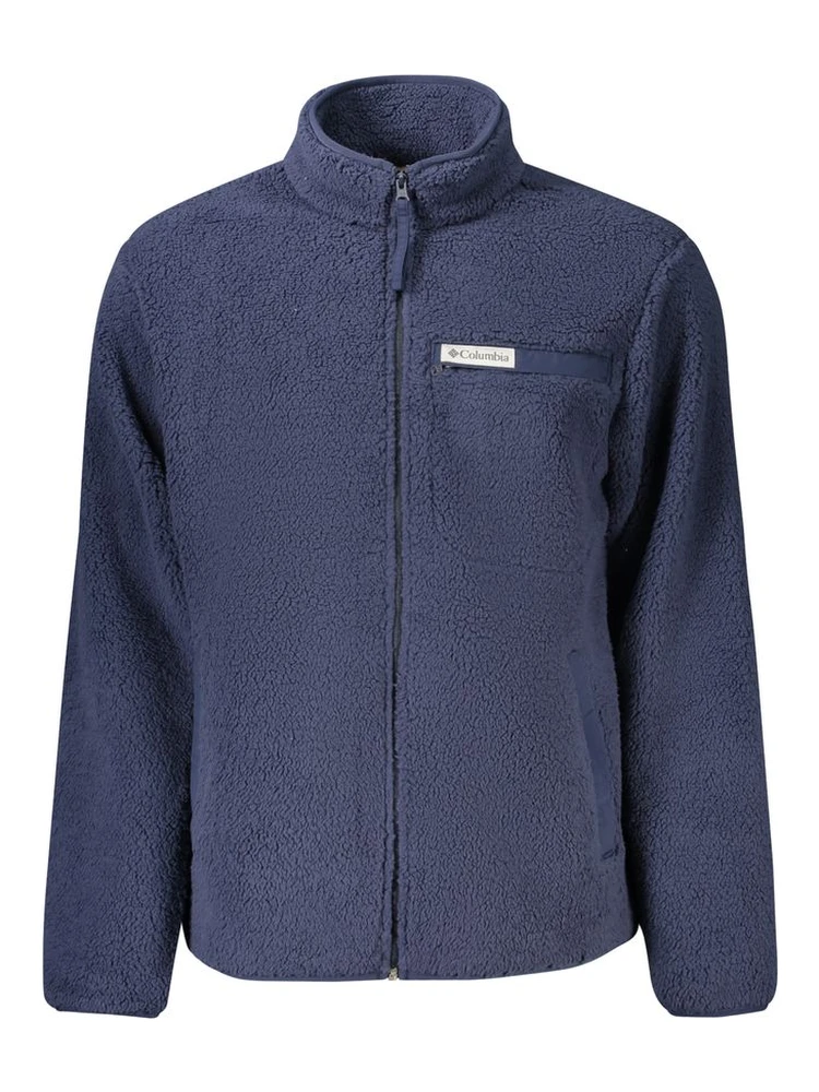 Blue Polyester Sweatshirt