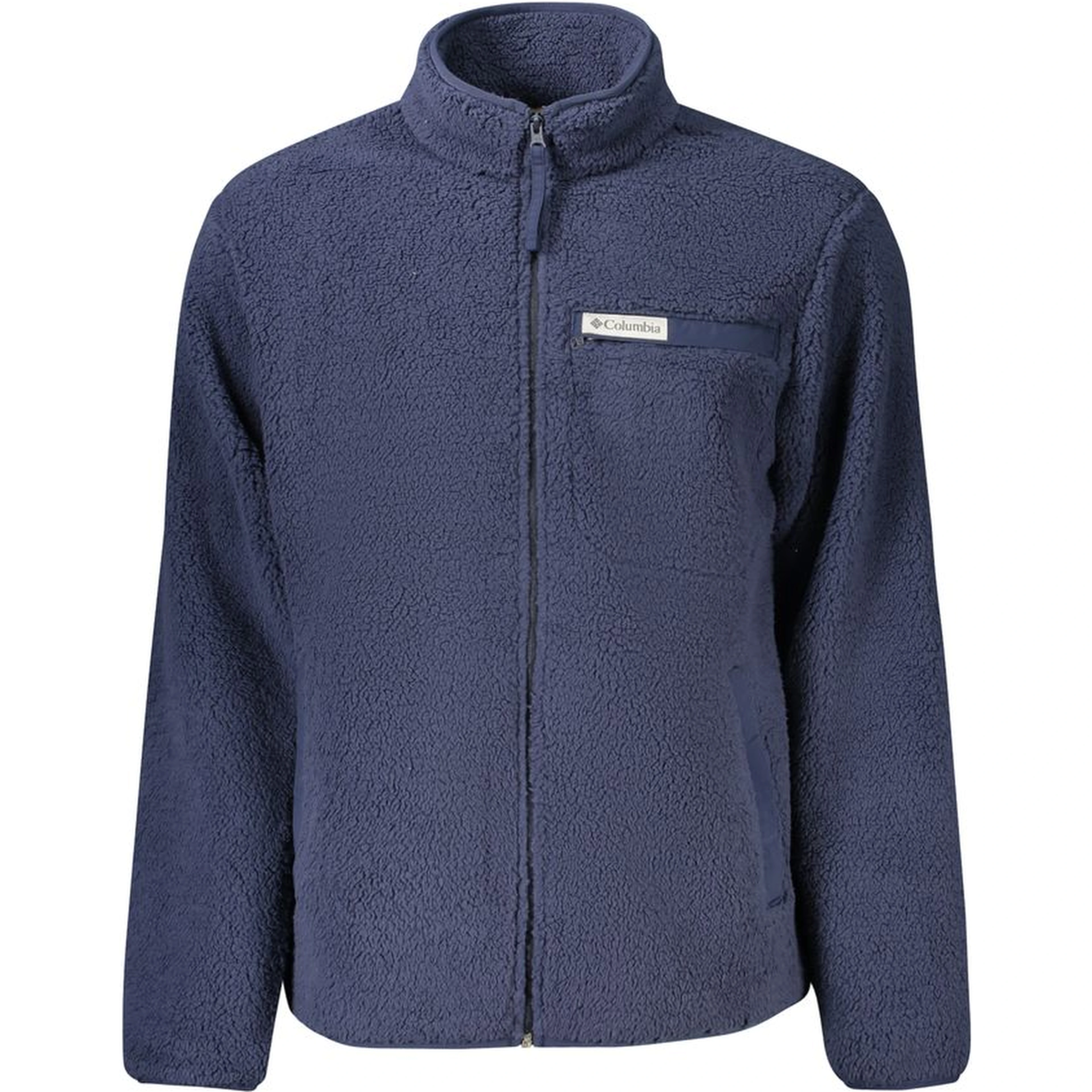 Blue Polyester Sweatshirt