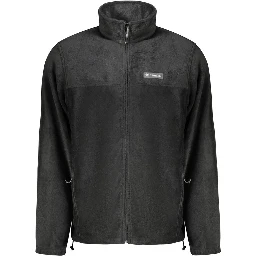 Black Polyester Men's Sweatshirt
