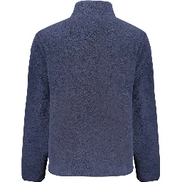 Blue Polyester Sweatshirt
