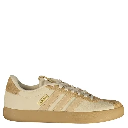 Beige Polyester Athletic Sneakers