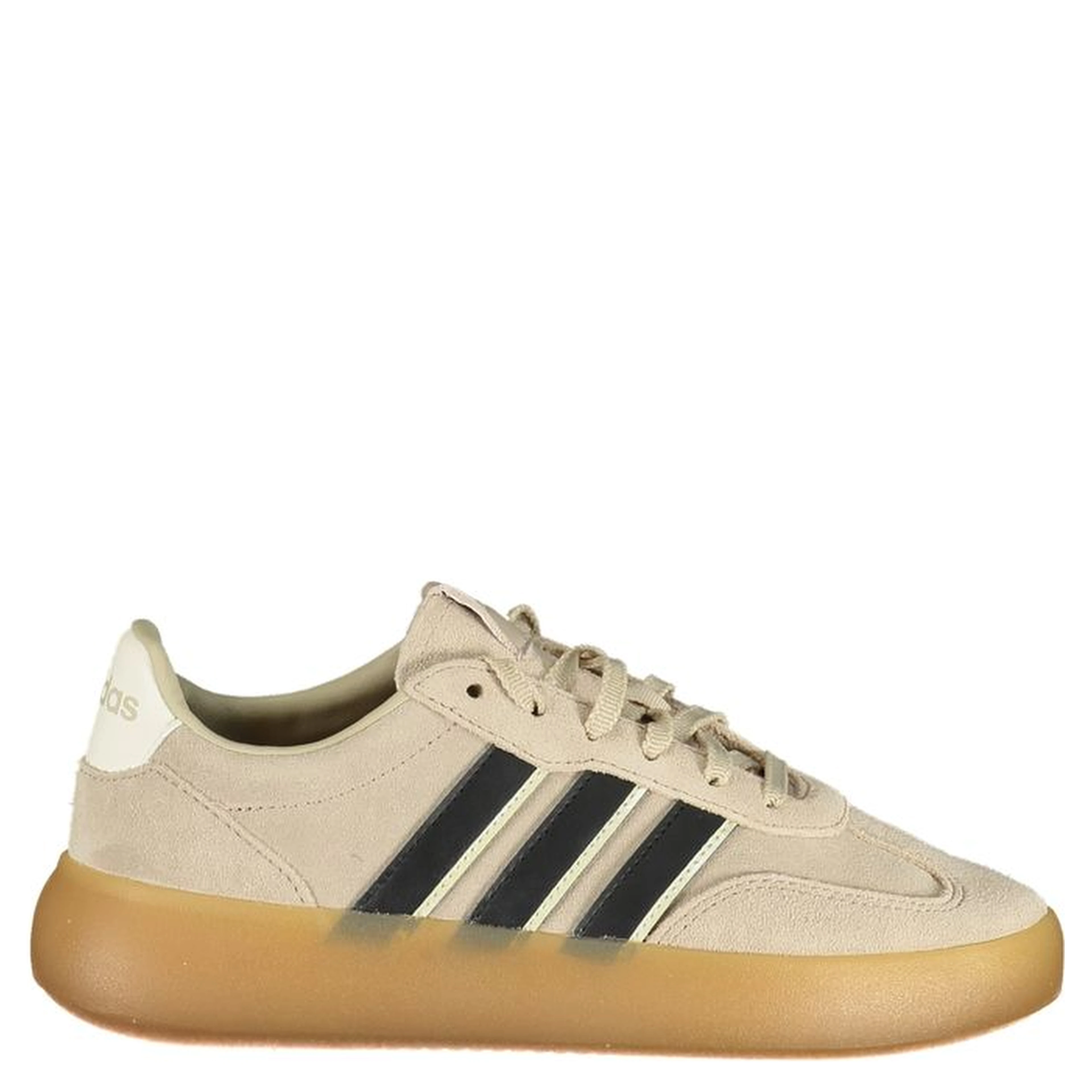 Beige Polyester Athletic Sneakers