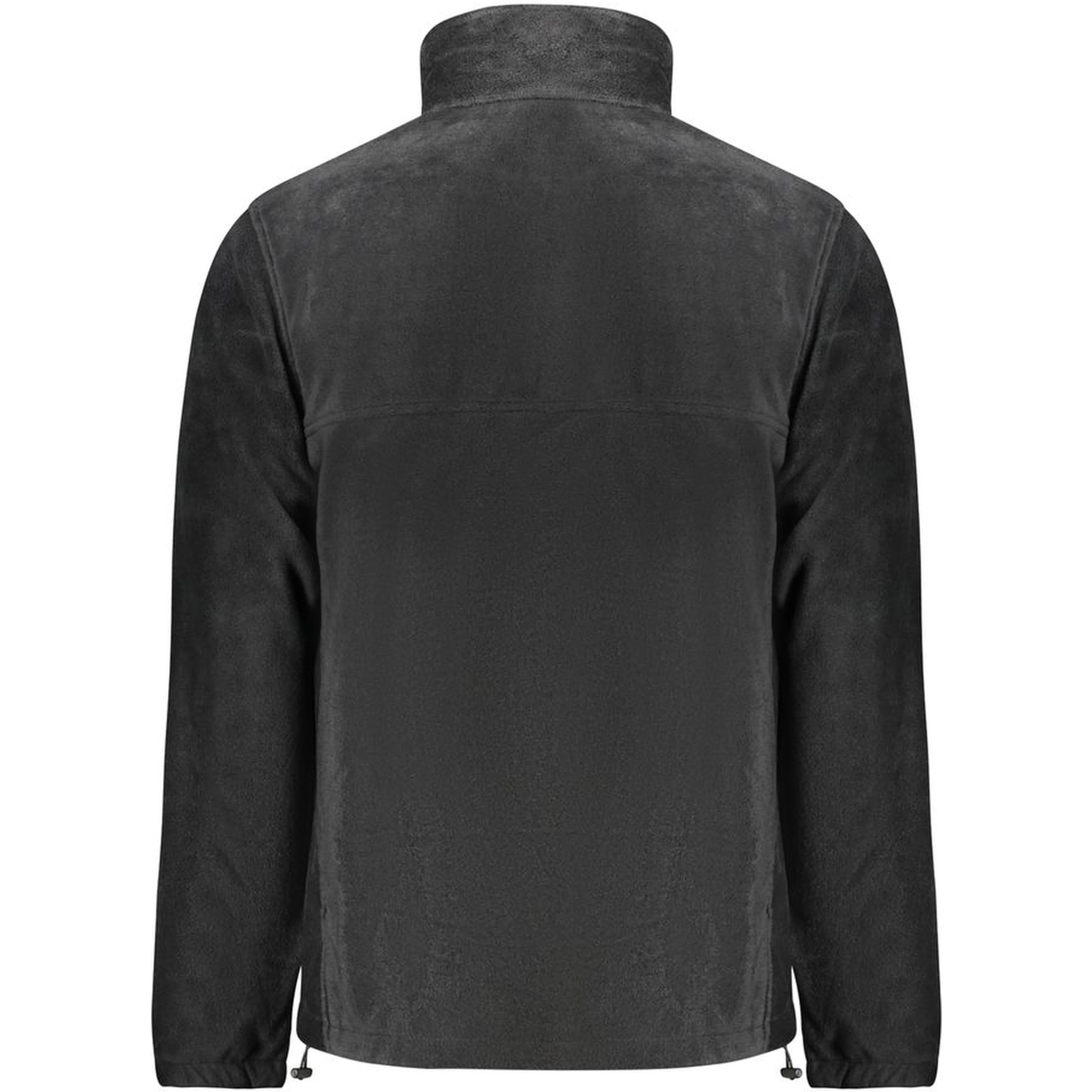 Black Polyester Men's Sweatshirt