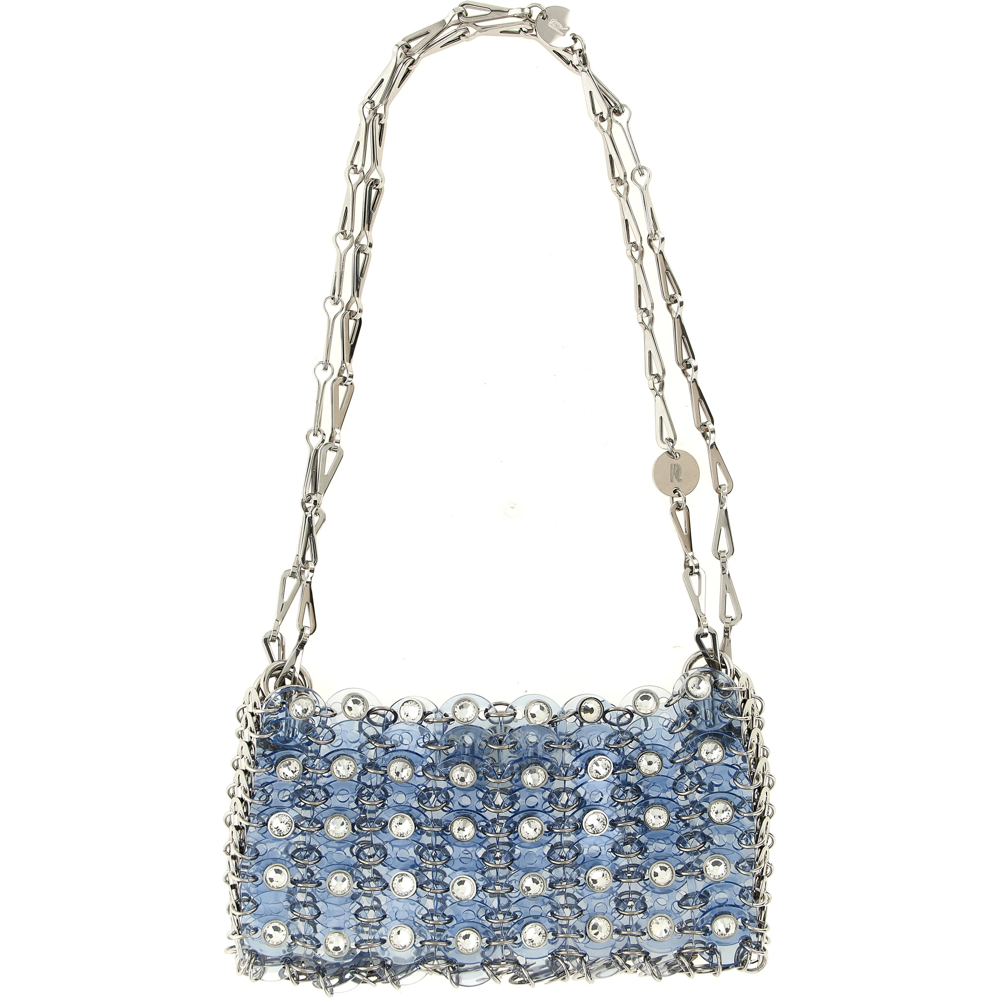 Blue Resin Shoulder Bag
