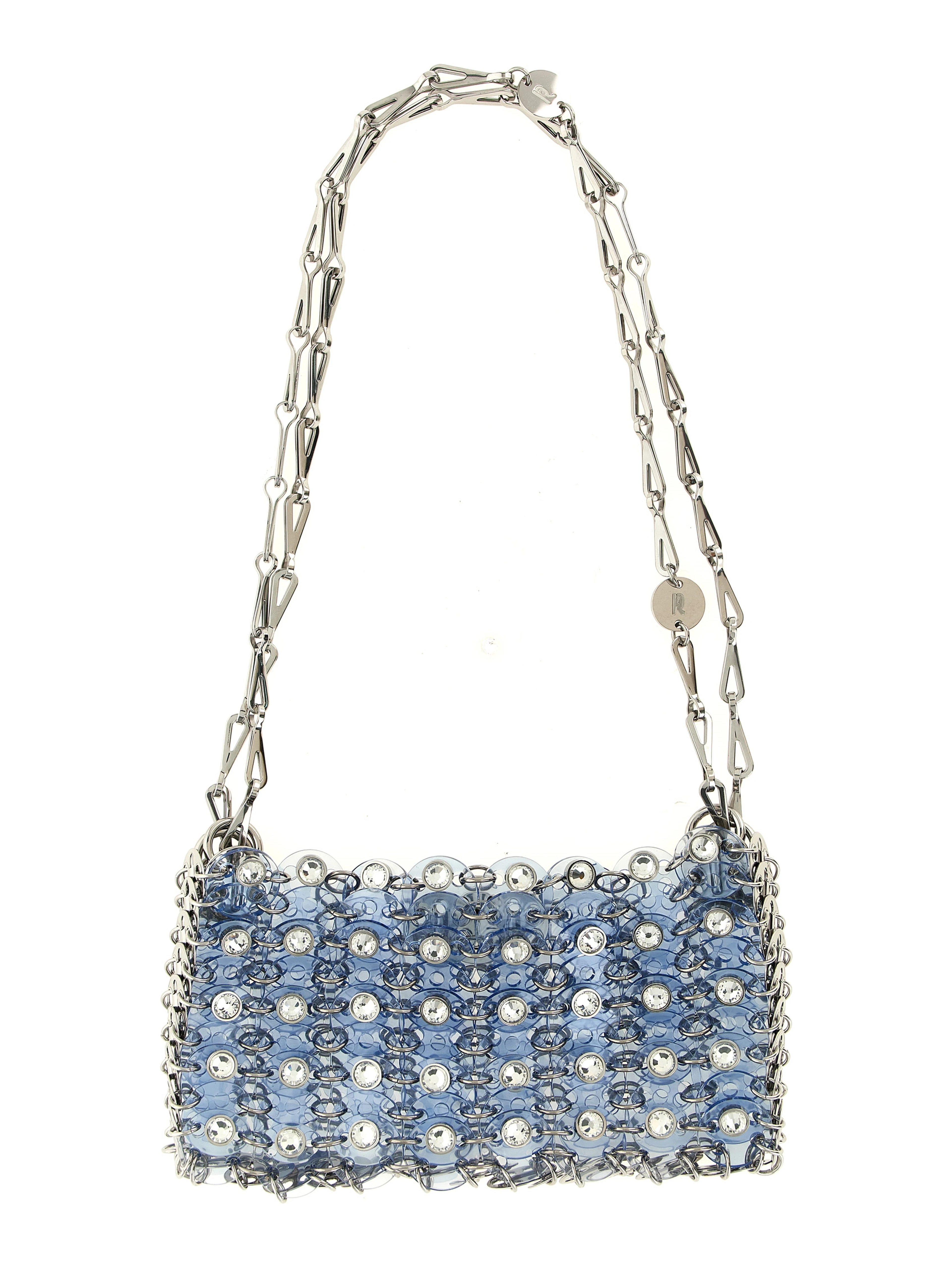 Blue Resin Shoulder Bag