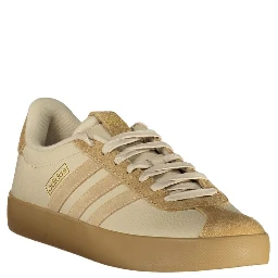 Beige Polyester Athletic Sneakers