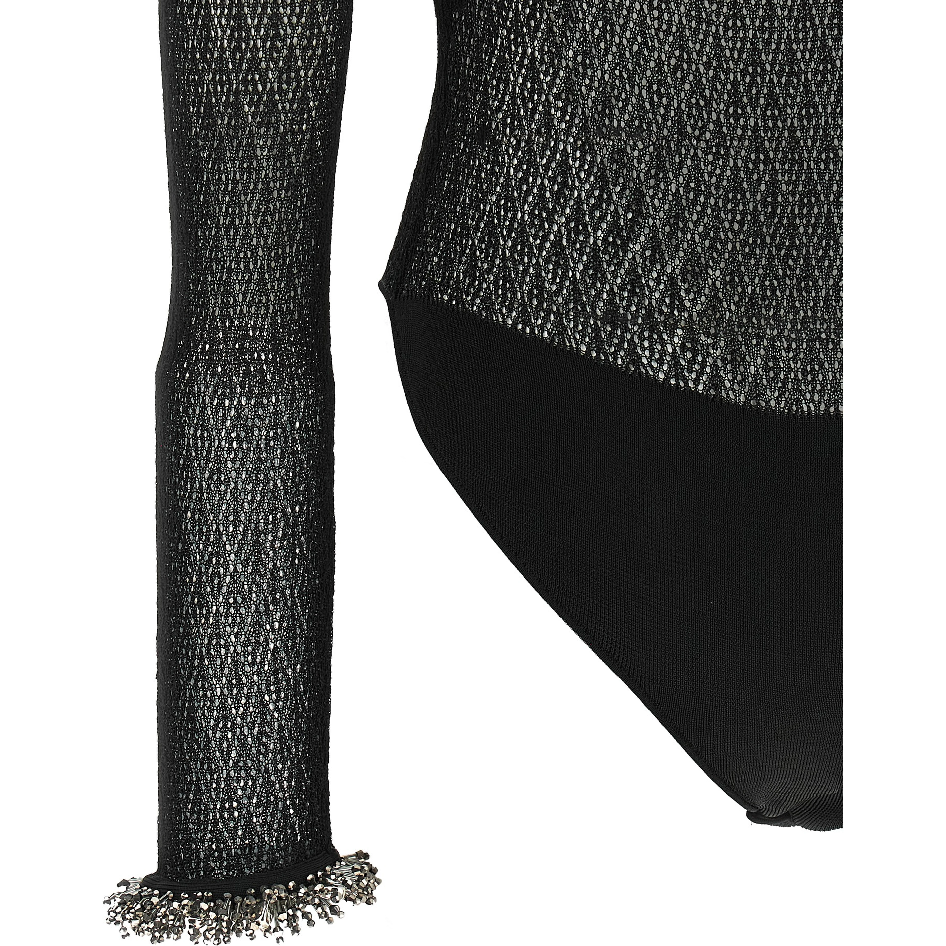 Black Viscose Tank Tops