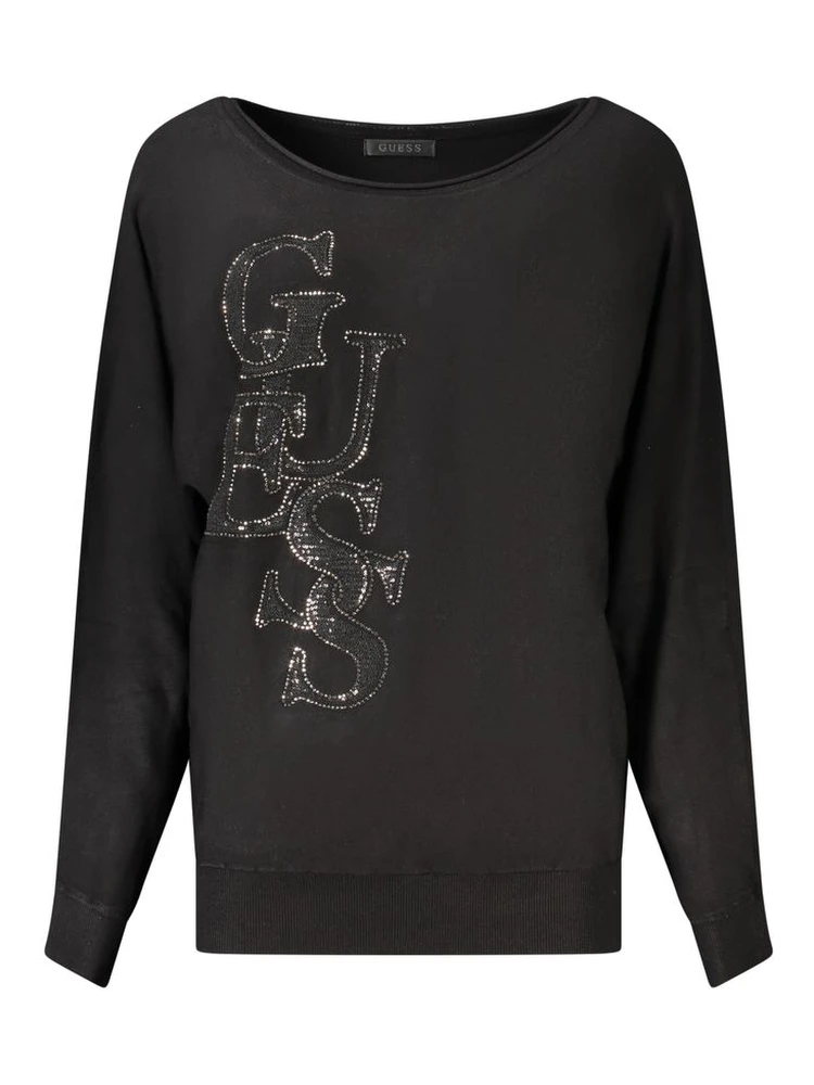 Black Viscose Sweatshirt
