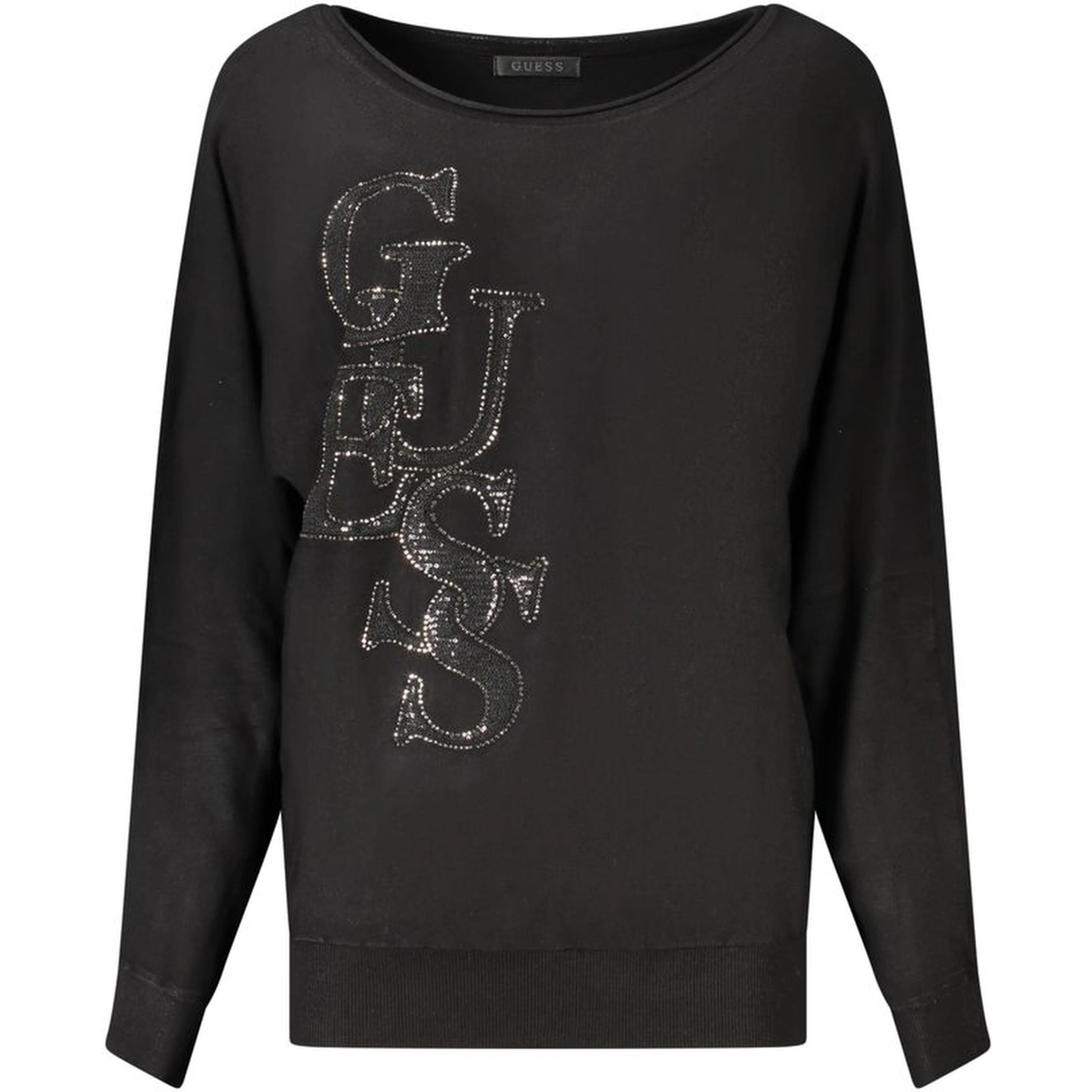Black Viscose Sweatshirt