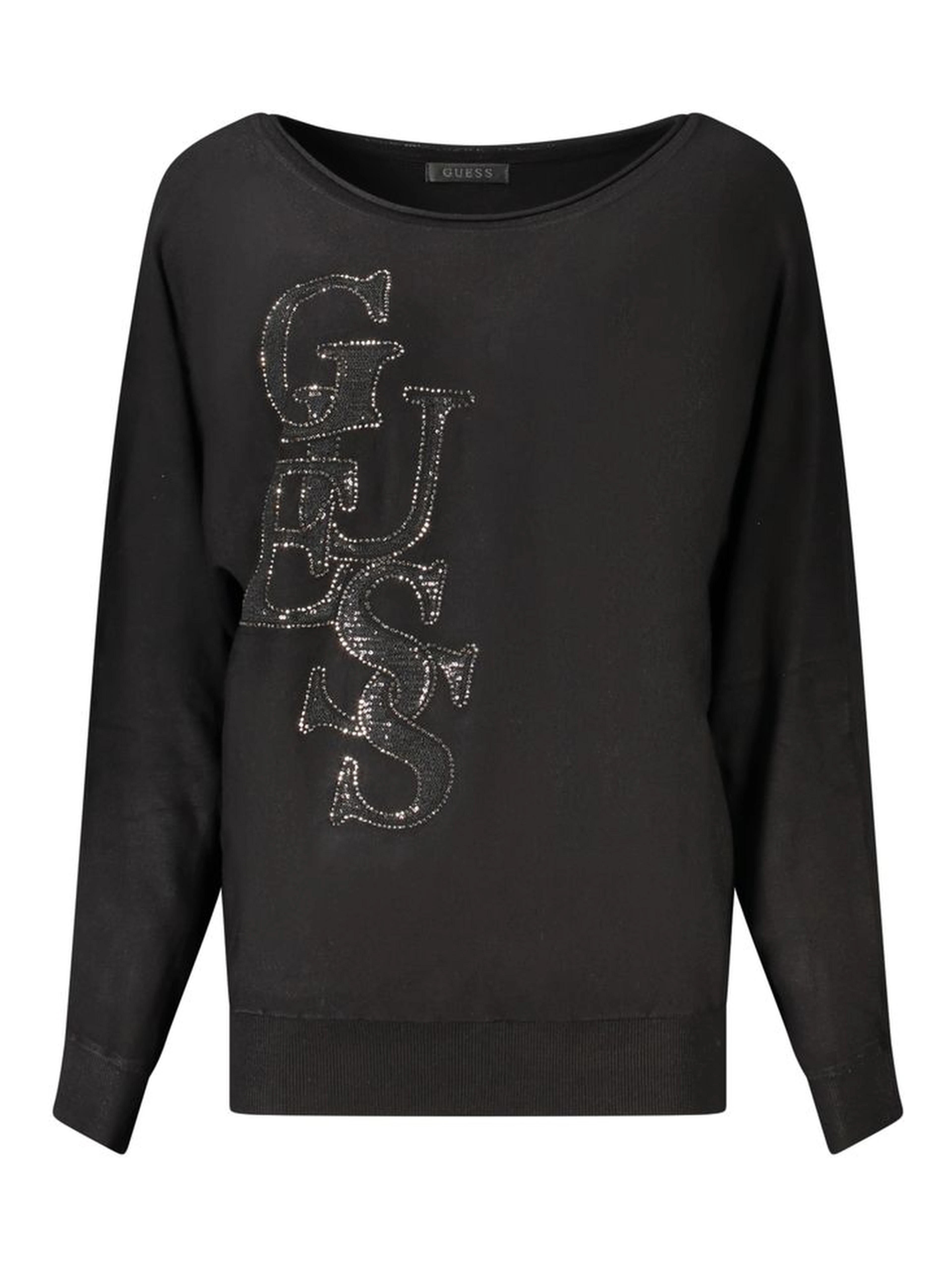 Black Viscose Sweatshirt