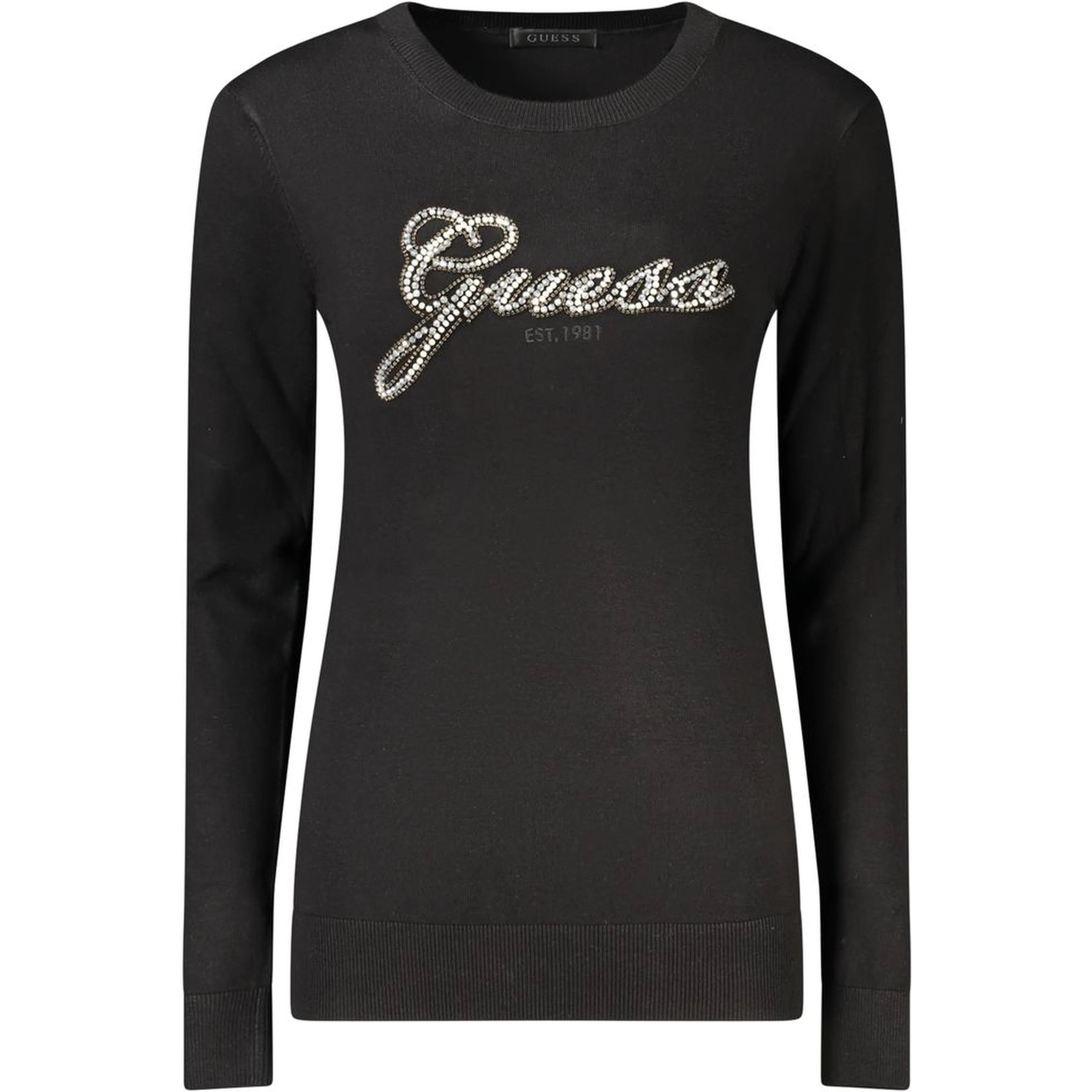 Black Viscose Sweatshirt
