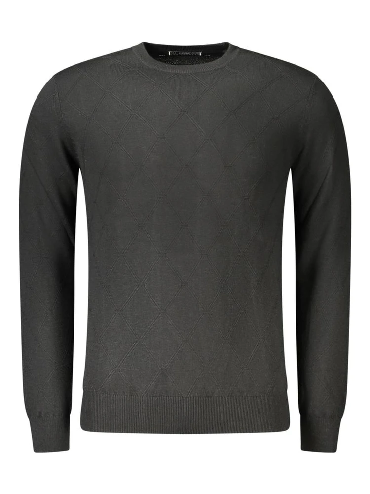 Black Wool Sweatshirt