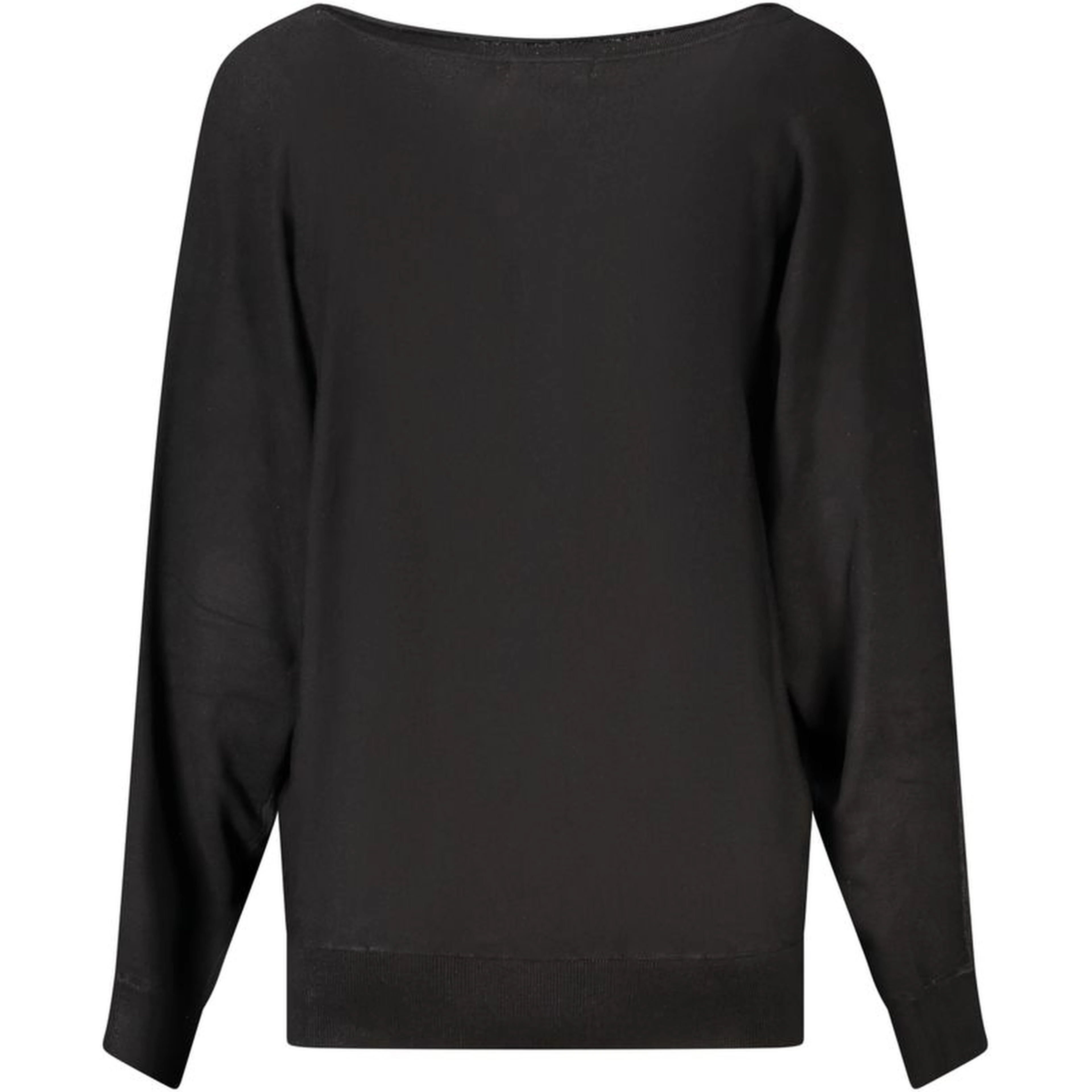 Black Viscose Sweatshirt