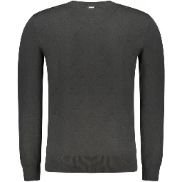 Black Wool Sweatshirt